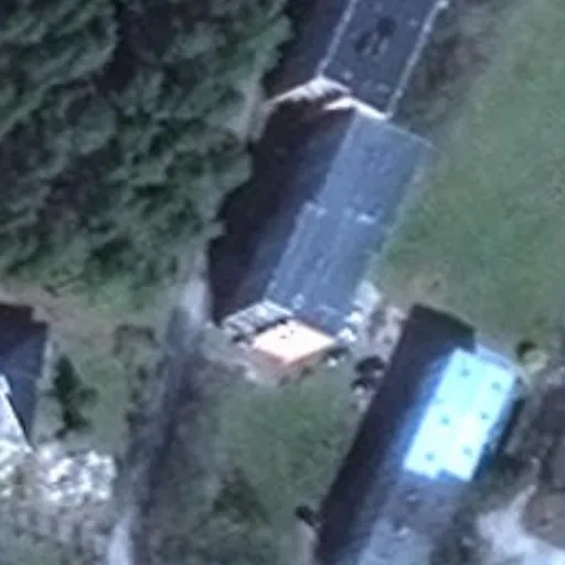 Vaizdas iš viršaus: Mokyklos g. 6, Viešvilė