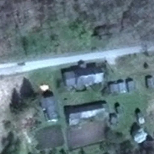 Vaizdas iš viršaus: Gėlių g. 6, Viešvilė