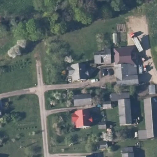 Vaizdas iš viršaus: Liepų g. 31, Tamošiai