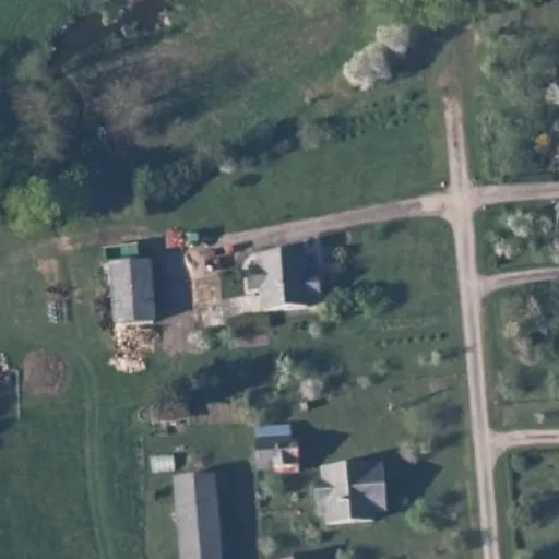 Vaizdas iš viršaus: Liepų g. 33, Tamošiai