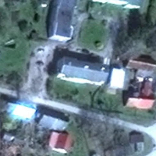 Vaizdas iš viršaus: Mokyklos g. 20, Viešvilė