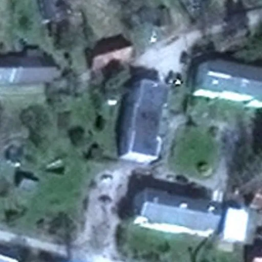 Vaizdas iš viršaus: Mokyklos g. 22, Viešvilė