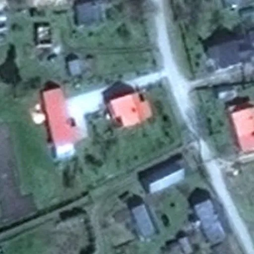 Vaizdas iš viršaus: Mokyklos g. 36, Viešvilė