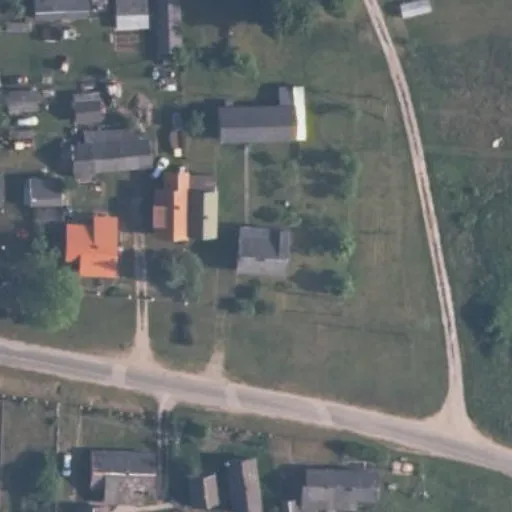 Vaizdas iš viršaus: Nemuno g. 121, Skirsnemunė
