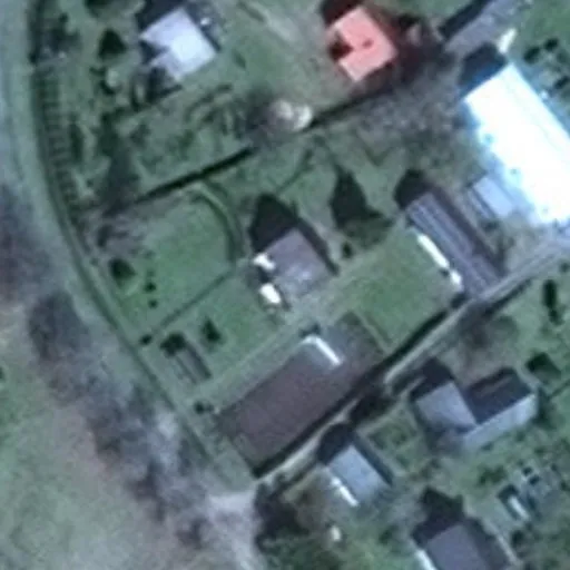 Vaizdas iš viršaus: Darželio g. 14, Viešvilė