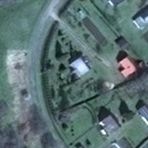 Vaizdas iš viršaus: Darželio g. 16, Viešvilė