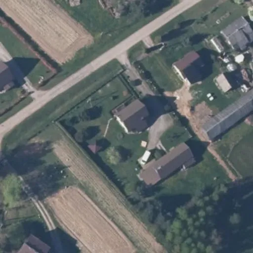 Vaizdas iš viršaus: Beržų g. 18, Stakiai
