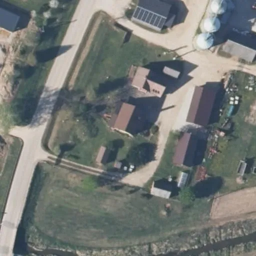 Vaizdas iš viršaus: Atramos g. 1, Tamošiai