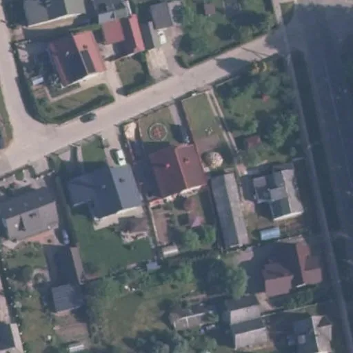 Vaizdas iš viršaus: Imsrės g. 1B, Jurbarkas