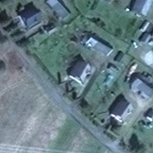 Vaizdas iš viršaus: Darželio g. 6, Viešvilė